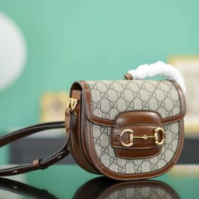 GG Supreme Horsebit Beige 7,3 cm