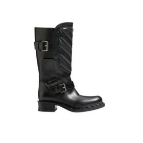 Rayons Biker-Stiefel aus Kalbs- und Nappaleder