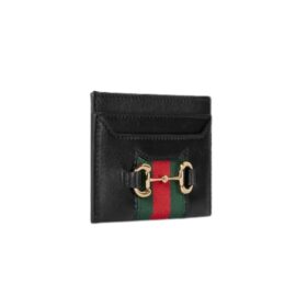 Gucci Horsebit Web Kartenetui 9.9 cm