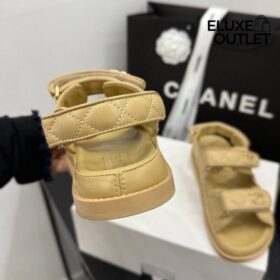 Dad Sandalen Beige