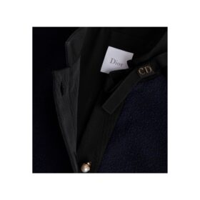 Kurze Jacke Blau