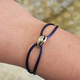 Trinity Dreifarbiges Blau Rollarmband
