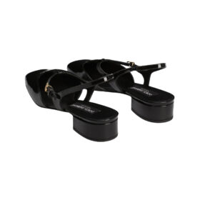 Slingback in Lack Schwarz