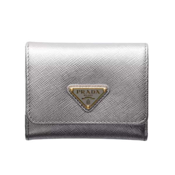 Saffiano Silber 10 cm