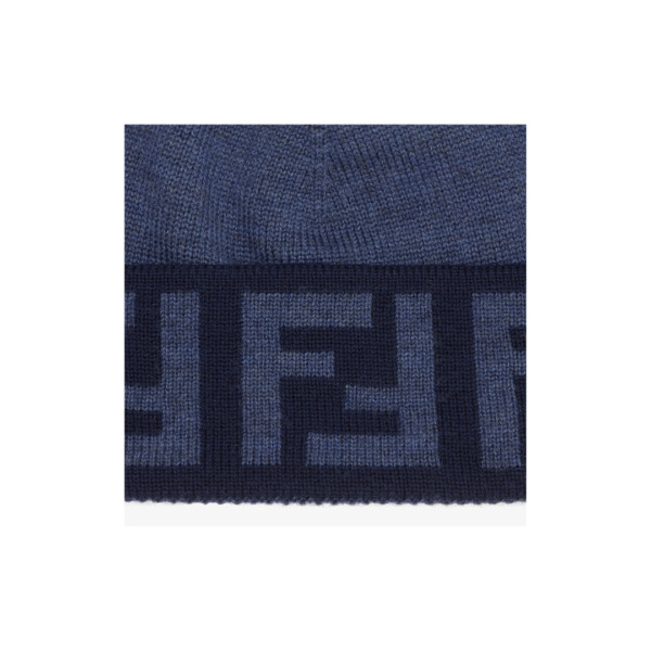 Beanie Blau