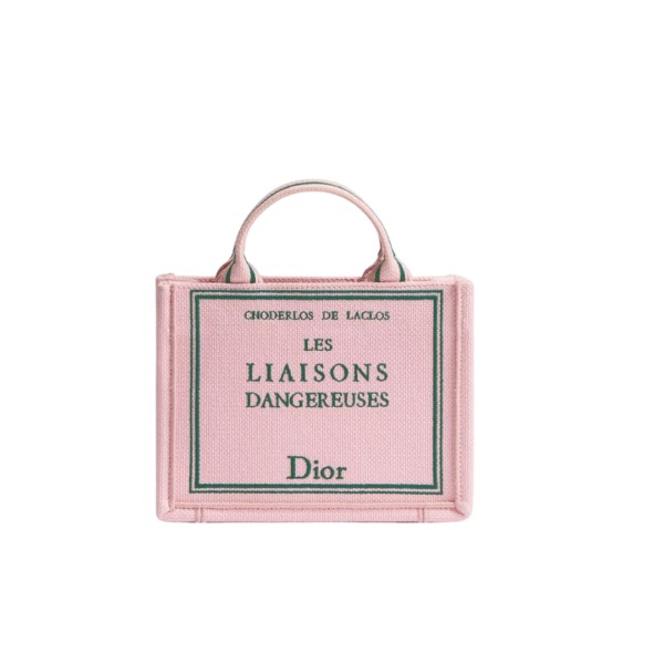 Mini Book Tote Rosa 36 cm
