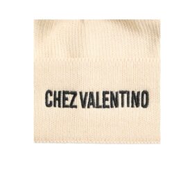 Chez Valentino Strickmütze aus Wolle