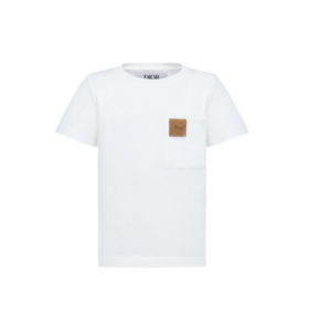 T-Shirt with Pocket Weiß