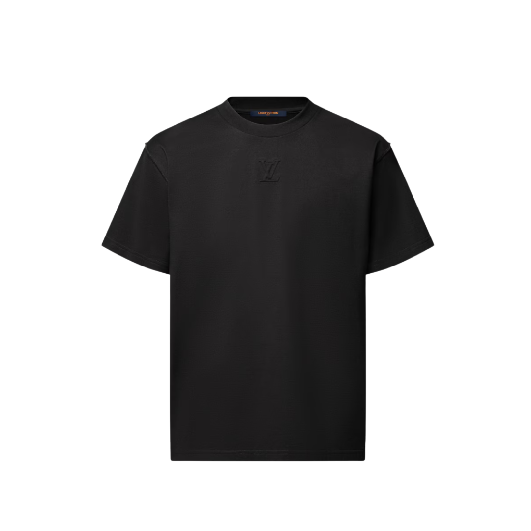 Embossed LV T-Shirt Schwarz