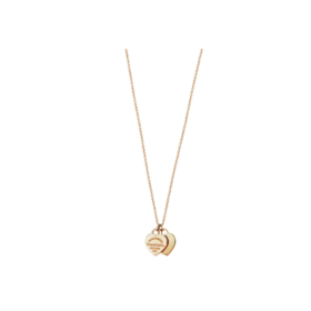 Doppeltes Herz Gold