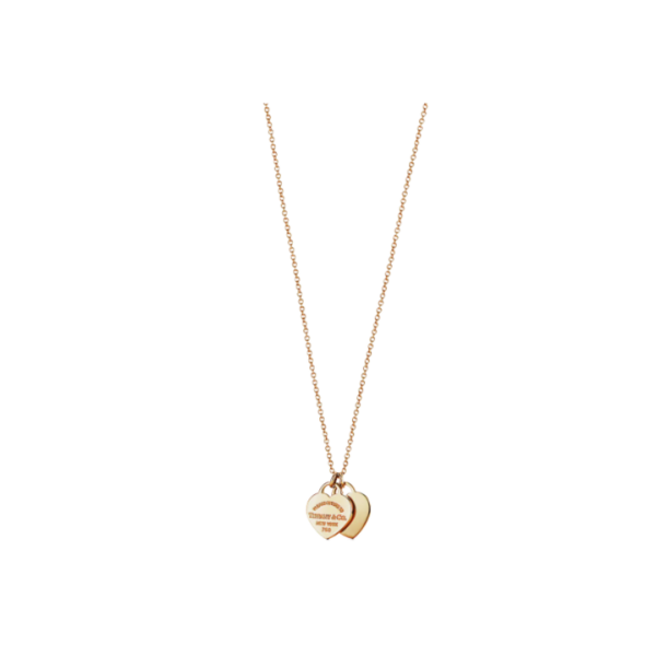 Doppeltes Herz Gold