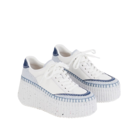 Nama Wedge Sneaker Aschblau