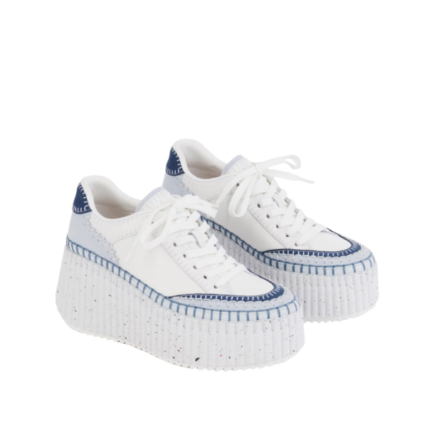 Nama Wedge Sneaker Aschblau