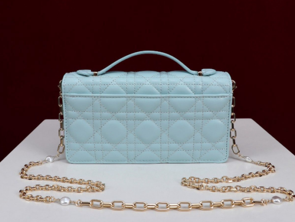 Mini-Tasche Bleu Tourmaline 21 cm