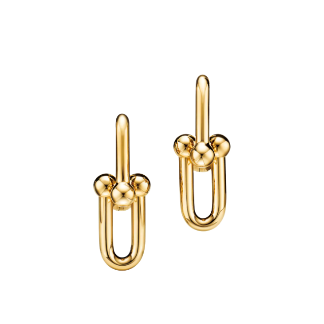Ohrringe aus Gelbgold