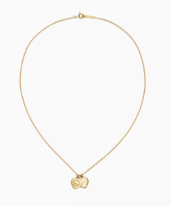 Doppeltes Herz Gold