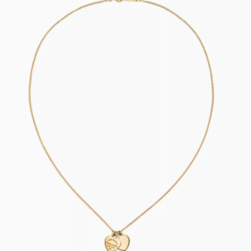 Doppeltes Herz Gold