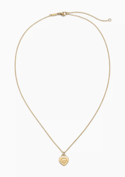 Mini-Herz-Anhänger Gold