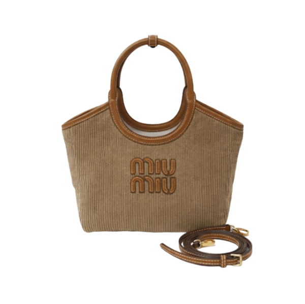 IVY tote corduroy Cinnamon 22 сm