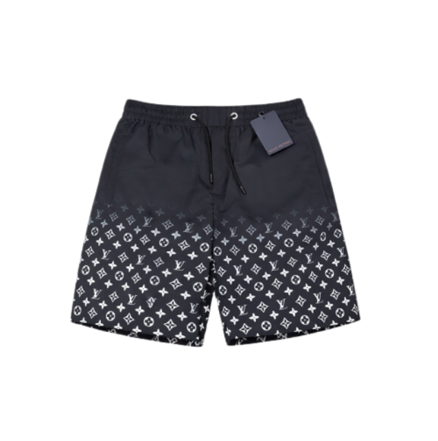Monogram Gradient Badehose Schwarz