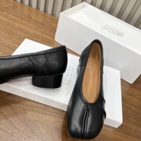 Tabi Ballerina Absätze Schwarz