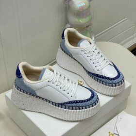 Nama Wedge Sneaker Aschblau