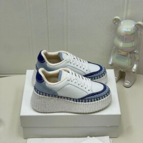 Nama Wedge Sneaker Aschblau