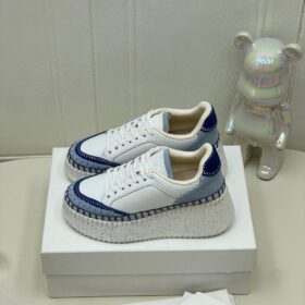 Nama Wedge Sneaker Aschblau