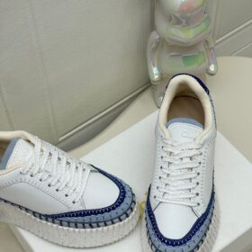 Nama Wedge Sneaker Aschblau