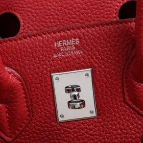 Birkin 30 Rouge/Silber