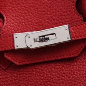 Birkin 30 Rouge/Silber