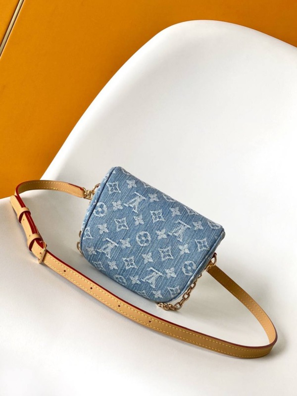 Denim Mini Bumbag 17 cm