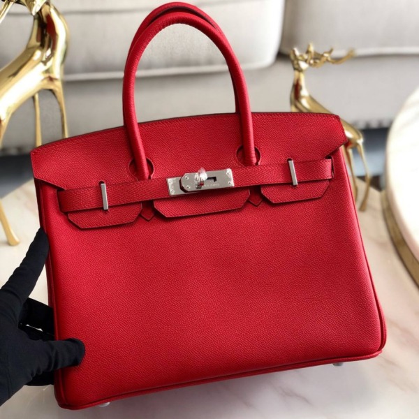 Birkin 35 Epsom Rot