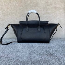 Luggage Lammfell Schwarz 55 cm