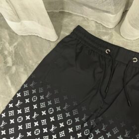 Monogram Gradient Badehose Schwarz