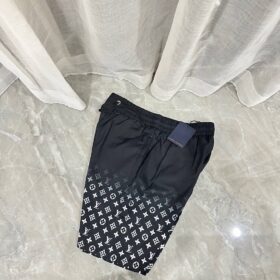 Monogram Gradient Badehose Schwarz