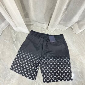 Monogram Gradient Badehose Schwarz