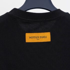 Embossed LV T-Shirt Schwarz