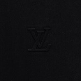 Embossed LV T-Shirt Schwarz