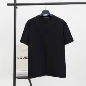 Embossed LV T-Shirt Schwarz