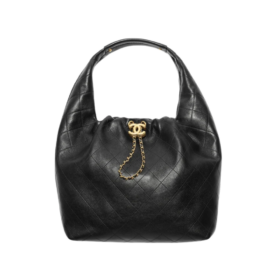 Hobo Schwarz/Gold 45 cm
