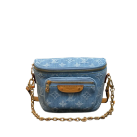 Denim Mini Bumbag 17 cm