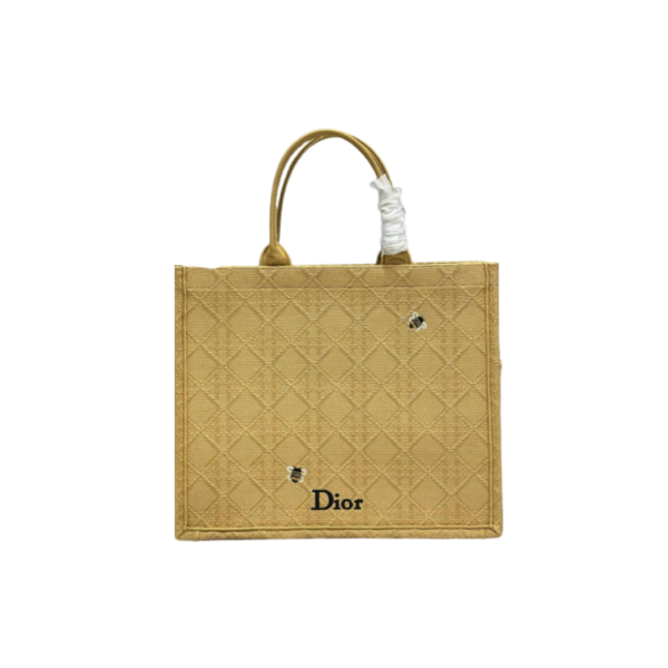 Book Tote aus Raffia 26.5 cm