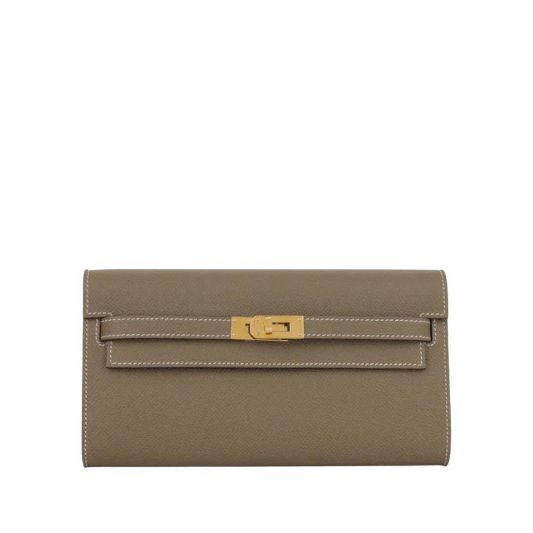 Kelly To Go Etoupe/Gold 20,5 cm