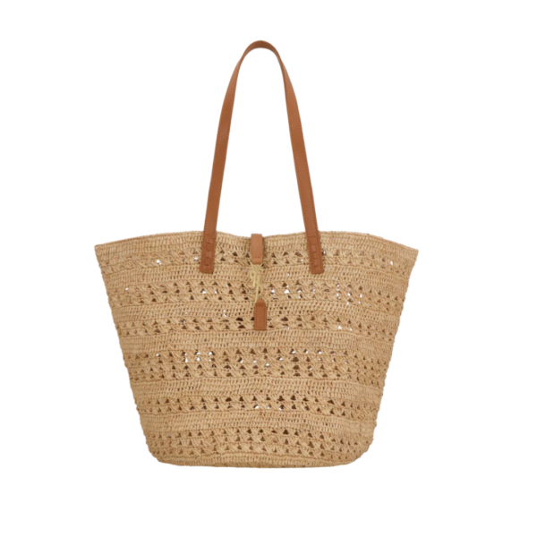 Raffia Panier Tote 55 cm