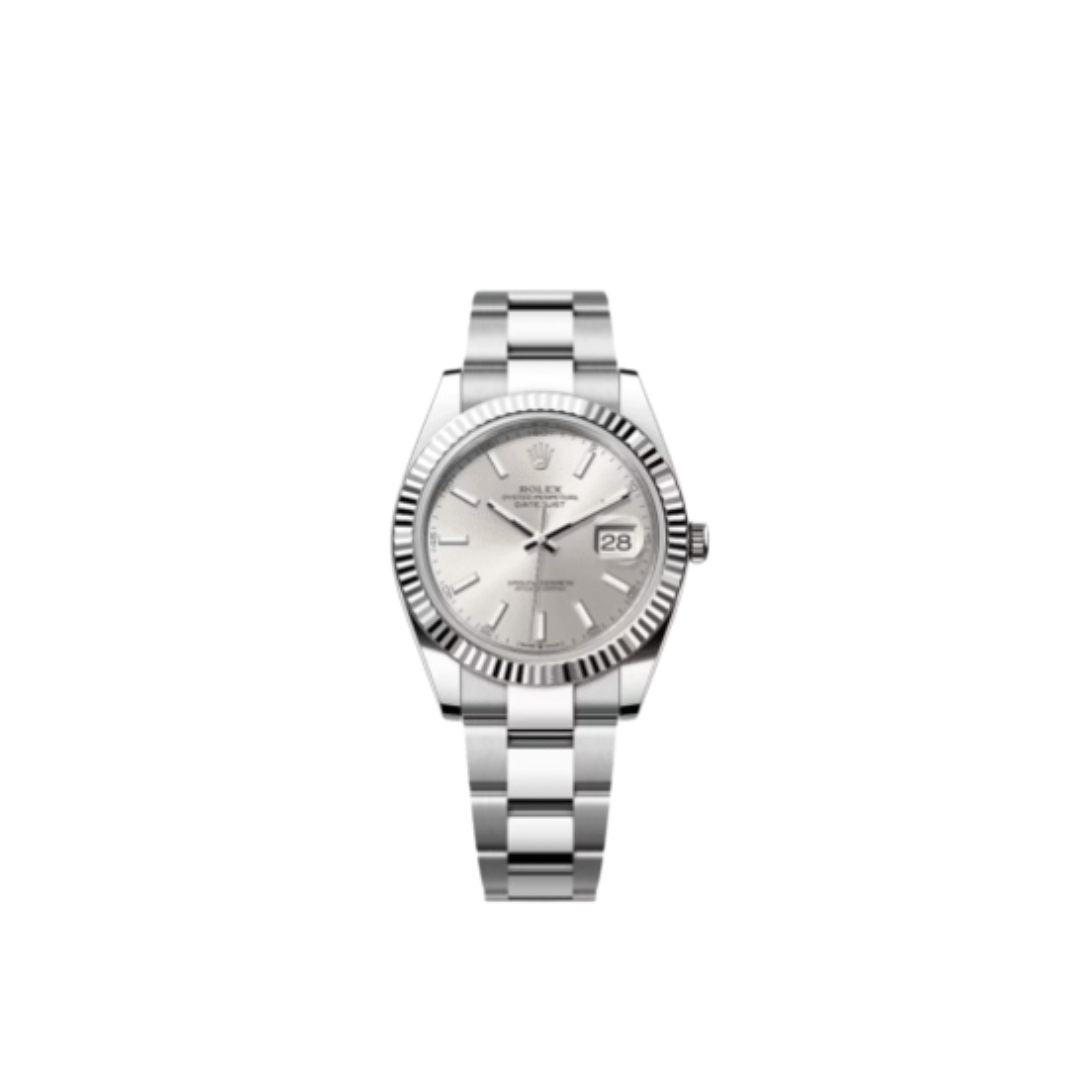 DateJust Silbern 40 mm