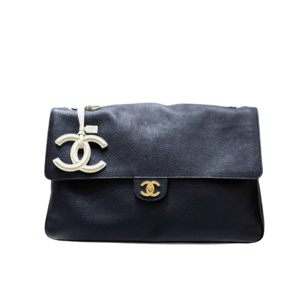 26S Klapptasche Schwarz 38,5 cm