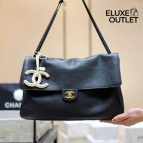 26S Klapptasche Schwarz 38,5 cm