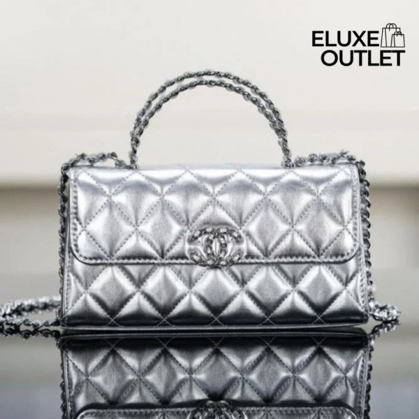 Kelly 25S Clutch Kelly silbernem 19 cm