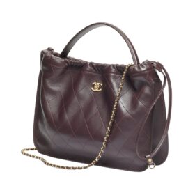 Large Hobo Schwarz 31 cm